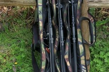 Patriot 10ft Padded 3 Rod Camo