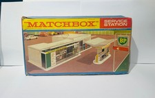 Matchbox Lesney MG-1 Service Station, Boxed, Rare, Complete, Vintage, Original.
