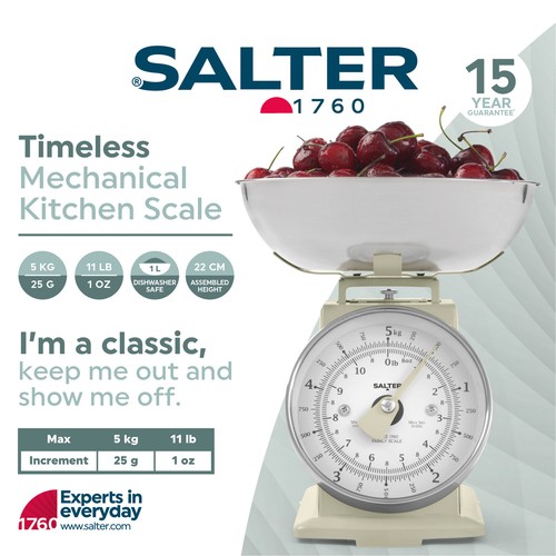 Salter kitchen scale timeless - kitchen,
