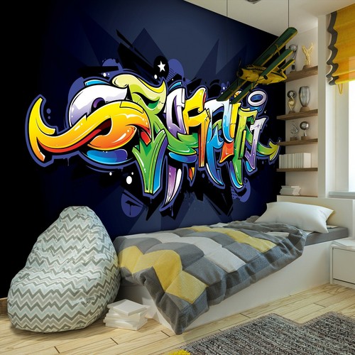 Graffiti photo wallpaper - photo,
