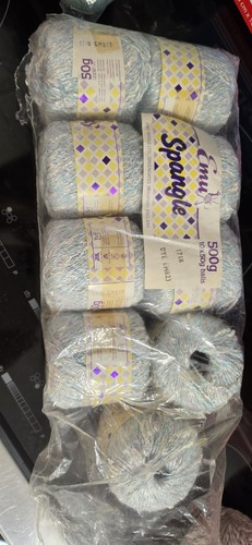 Emu spangle yarn pastel - spangle,
