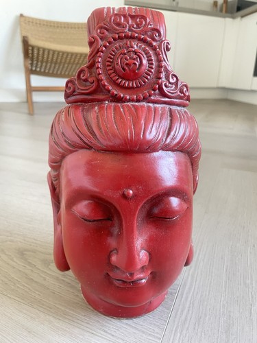 Buddha head peaceful statue - buddha,