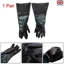 1Pair Long Sleeve Blast Gloves