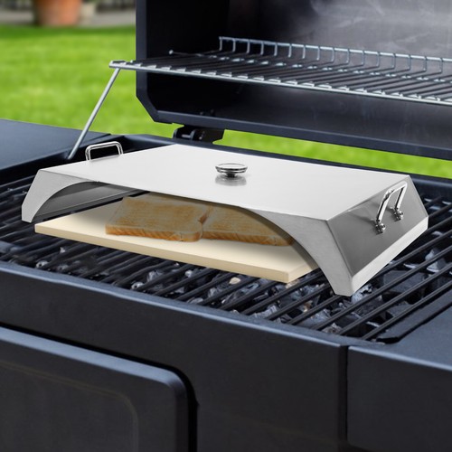 Pizza oven kit open - pizza,