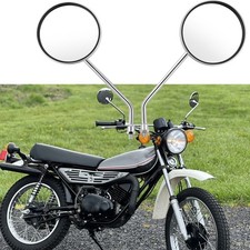 2xRound Motorcycle Rearview