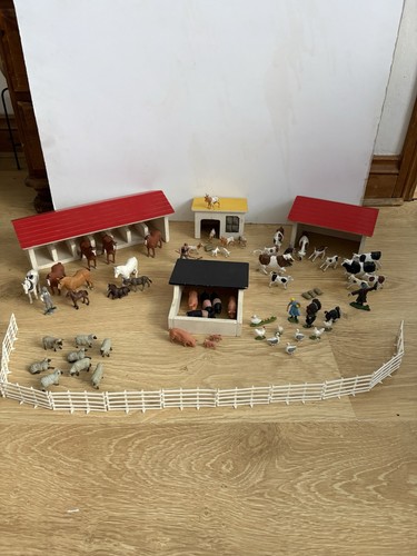 Vintage wooden farm - wooden, with