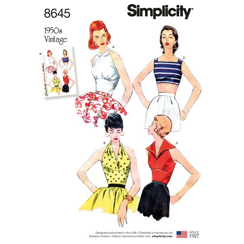 Simplicity 8645 women 22 - 8645, 4-22
