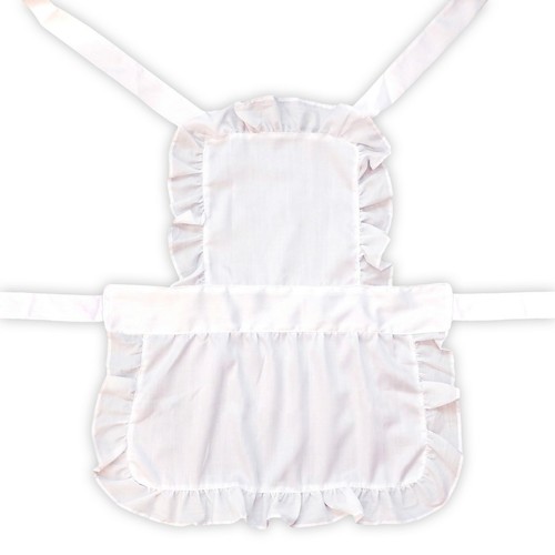 Kids white victorian maid full - white,