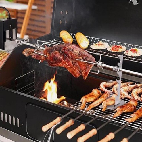 Grill rotisserie kit efficient - rotisserie,