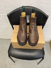 Solovair Men’s Brown Chelsea Dealer Slip On Boots Size 8.5