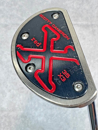 Scotty cameron red putter - cameron, x3