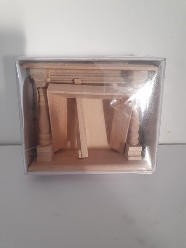 Wooden fire place - wooden,
