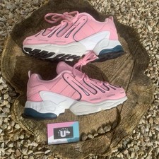 Premium Adidas Gazelle EQT Pink Leather Mesh UK4 EU36.66 CM22.5 US5.5