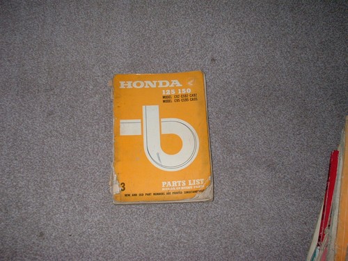 Genuine honda c92 - honda, cs92