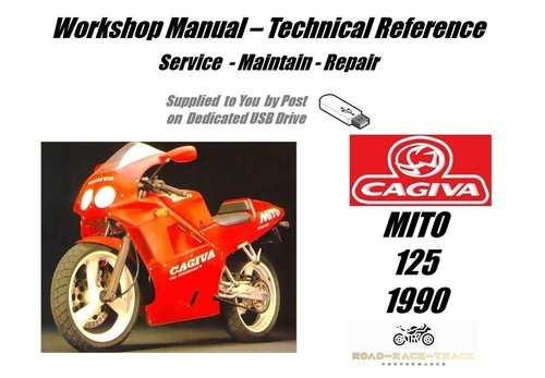 Cagiva mito 125 service - cagiva,