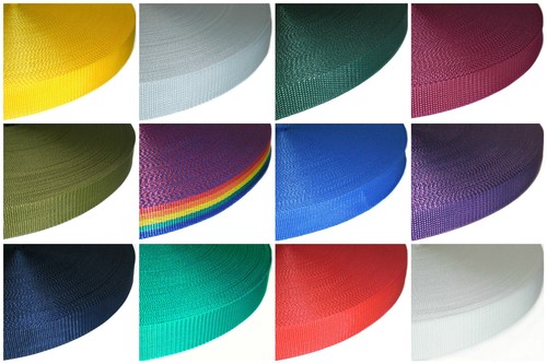 25mm polypropylene plain weave - 25mm,