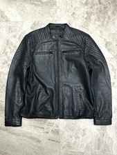 Superdry Men's Black Leather