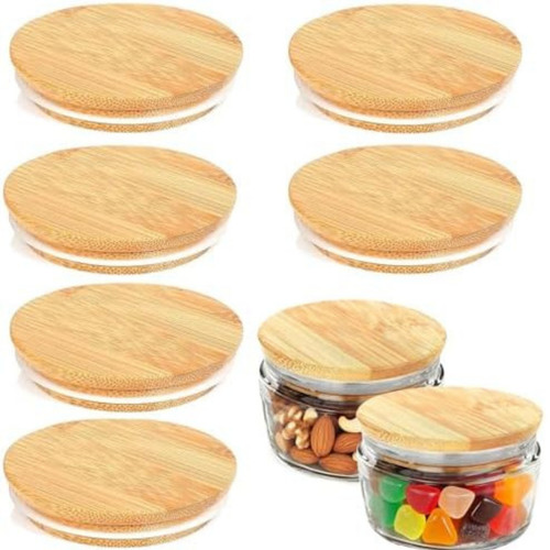 Bamboo lids for gü - 6,