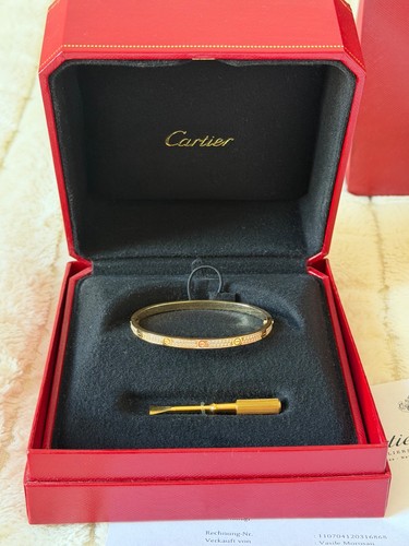 Cartier love paved bracelet - paved,