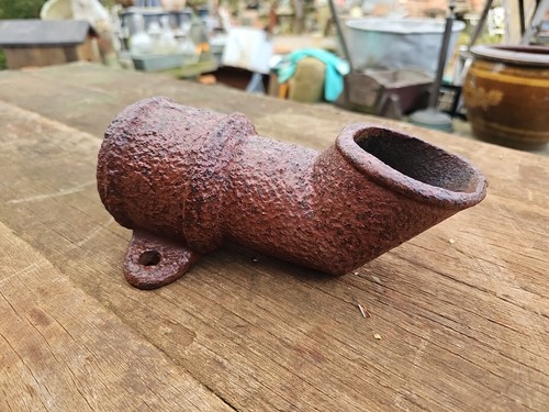Original cast iron downpipe - iron,