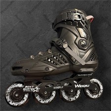 Chqlh Skates, Men and Women Roller Skates Fitness Inline Skate for Adults UK 7