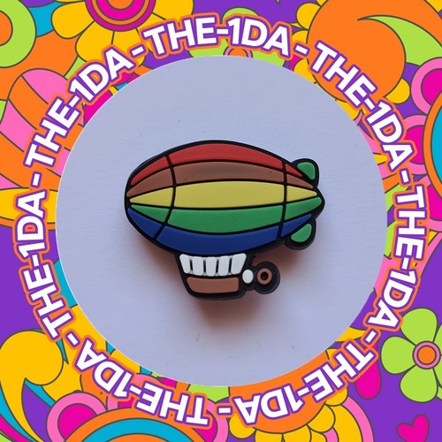Super cute rainbow blimp - rainbow, hot