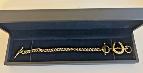Heavy gold bracelet - (585), 14ct
