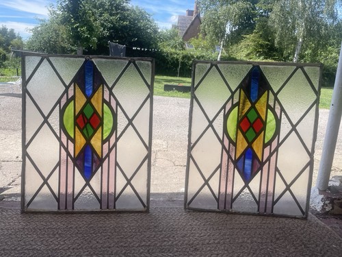 Bold antique art deco stained - bold,