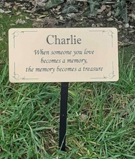 Engraved Memorial Stake