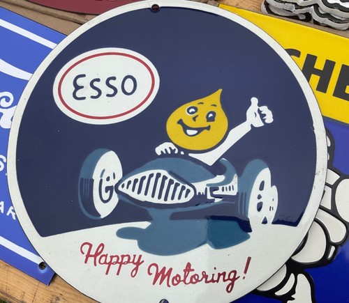 Esso happy motoring - esso, vintage