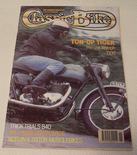 Classic bike triumph - classic,