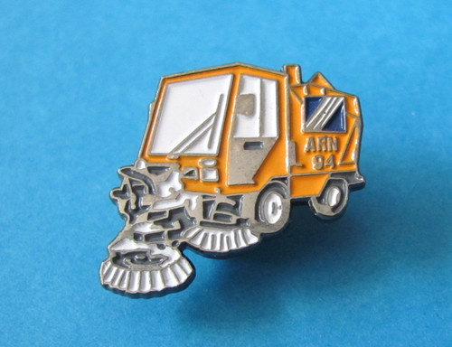 Small pavement road sweeper - small,