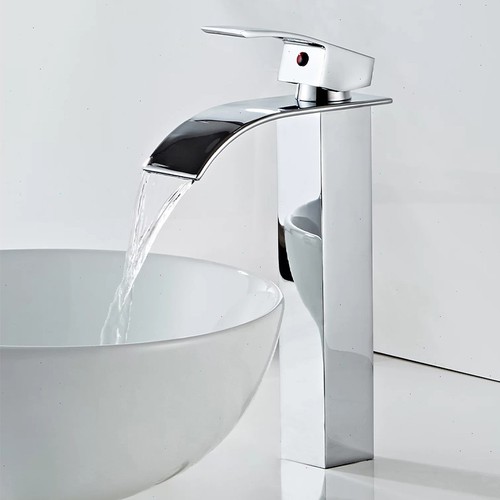 Chrome basin mixer - basin,
