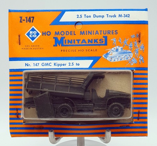 1960 carded roco minitanks - carded,