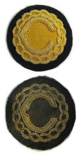 War correspondent cap badge - war,