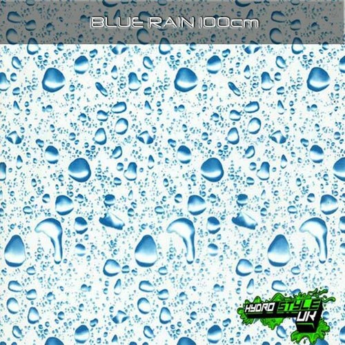 Rolled blue rain - rolled,