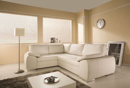 Enzo corner sofa bed - corner, with