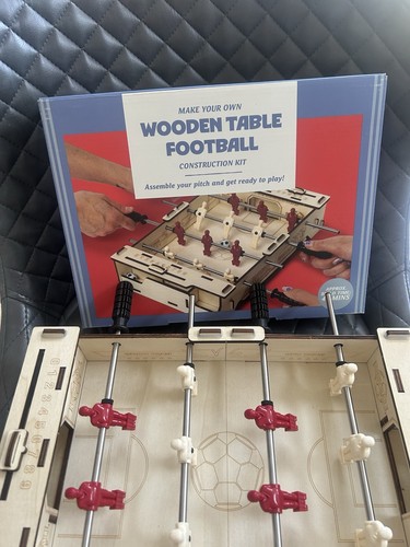 Wooden table football - table, football,