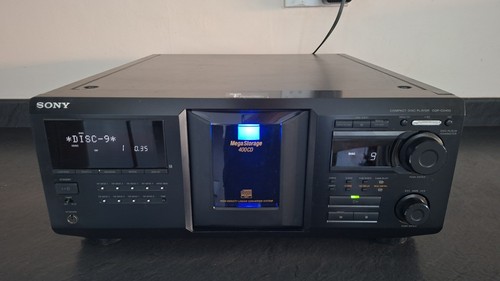 Sony cdp cx455 megastorage 400 - cdp-cx455,