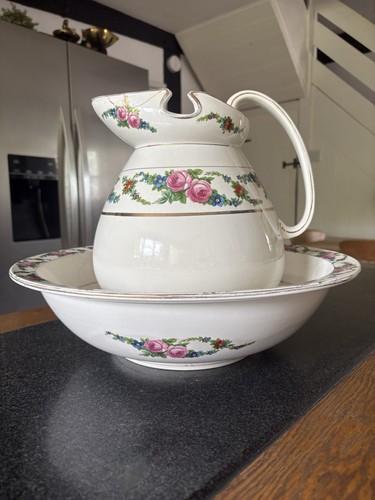 Large wash bowl jug - bowl, &