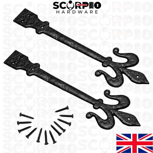 Fleur lys door hinge - door,