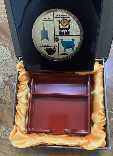 Chinese lacquer commemorative - chinese,