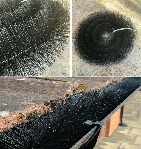 Gutter brush leaf - gutter,