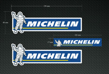  3 x MICHELIN Stickers - 2 x 150mm/1 x 102mm - High Quality Printed & Cut