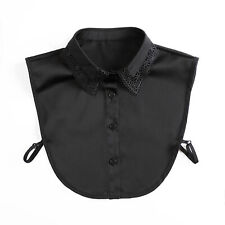 Lace Detachable Collar Bib Ladies False Collar Fake Half Shirt Blouse Flower
