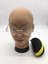 Cartier Rimless Gold Eyeglasses Optical Frame 56-15-140