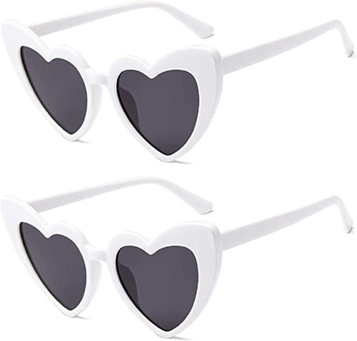Heart shaped sunglasses for - shaped,