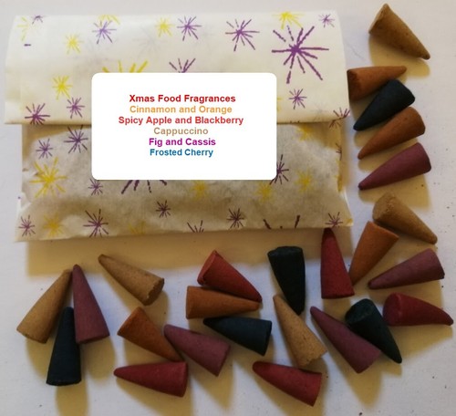 Xmas incense cones - 25,