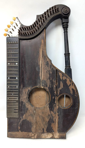 Antique zither folk - ,
