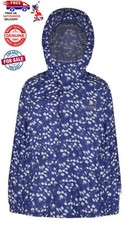 Regatta  Kids Pack-It Jacket Waterproof Packaway Girls Coat 3 - 4 Years Old 